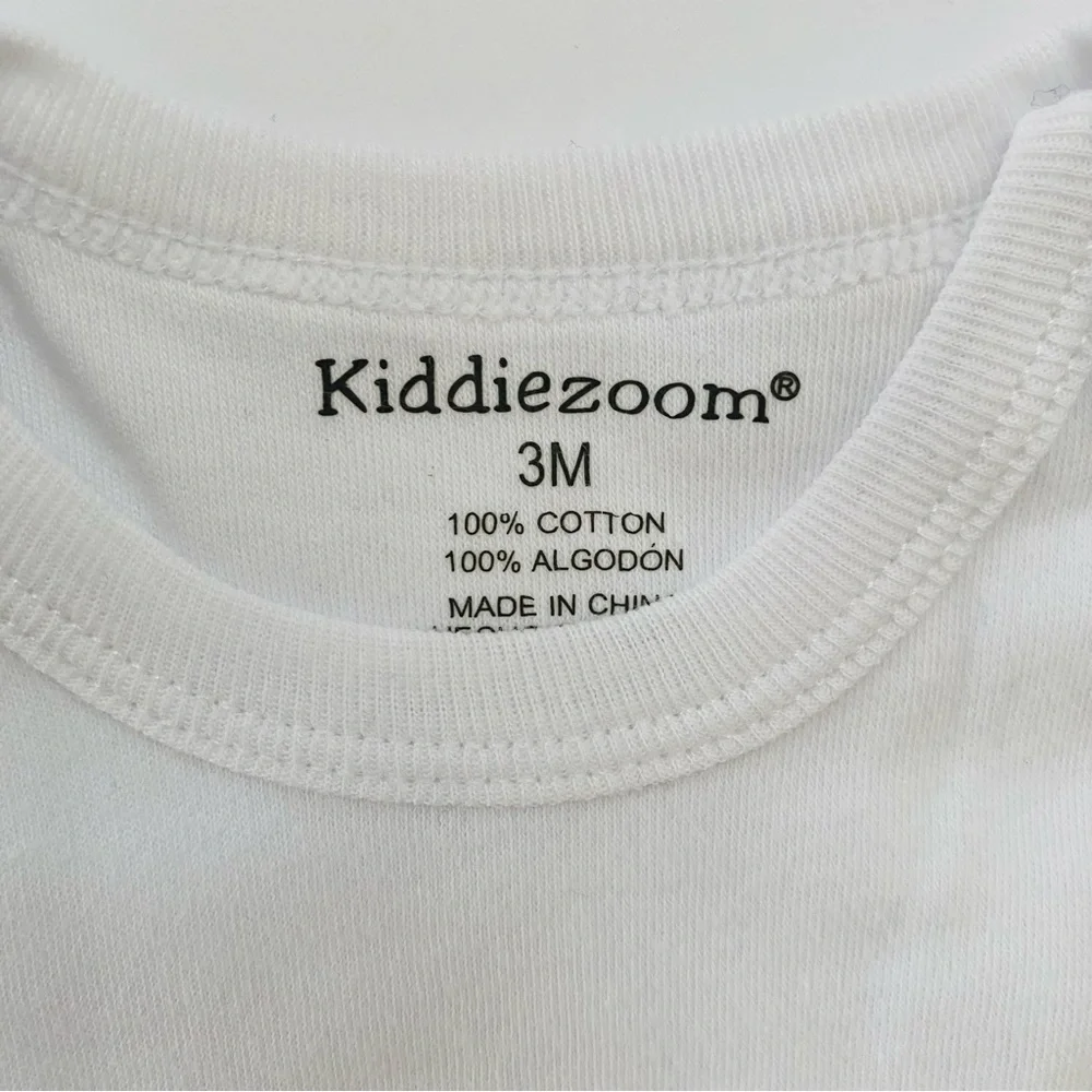 Unisex Infant Baby I Love Papa I Love Mama Bodysuit Onesie White 3 Months